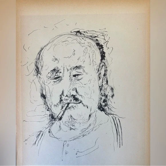 Gino Bonichi SCIPIONE 1929 MOSES Fine Art Print Vintage Original Antique Italy